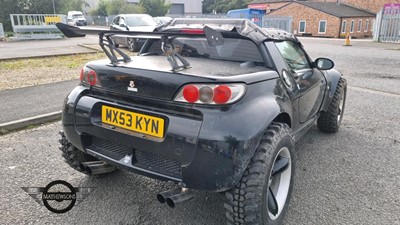 Lot 142 - 2003 SMART ROADSTER 80 AUTO(RHD)