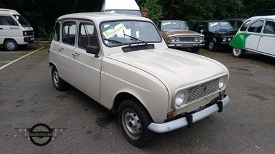 Lot 610 - 1987 RENAULT 4 TL