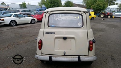 Lot 610 - 1987 RENAULT 4 TL