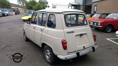 Lot 610 - 1987 RENAULT 4 TL