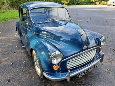 Lot 405 - 1965 MORRIS MINOR 1000