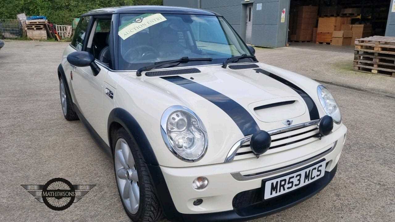 Lot 638 - 2006 MINI COOPER S