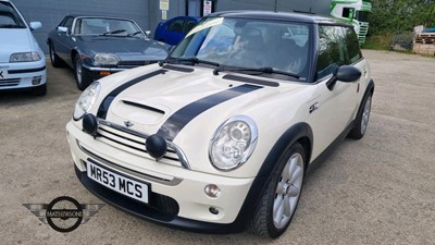 Lot 638 - 2006 MINI COOPER S