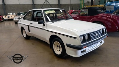 Lot 309 - 1981 FORD ESCORT RS2000 CUSTOM