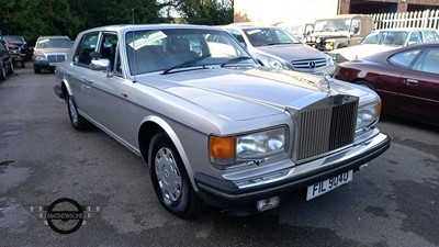 Lot 316 - 1981 ROLLS ROYCE SILVER SPIRIT