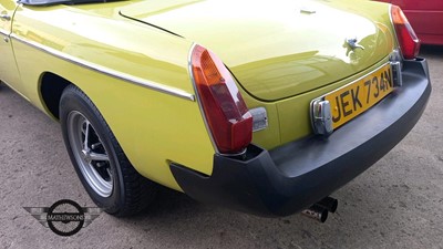 Lot 184 - 1975 MG B ROADSTER