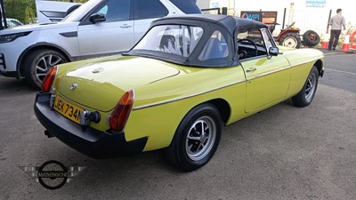 Lot 184 - 1975 MG B ROADSTER