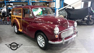 Lot 650 - 1963 MORRIS MINOR 1000