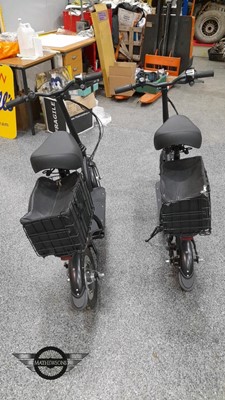 Lot 169 - 2 X ZIPPER ELECTRIC SCOOTERS