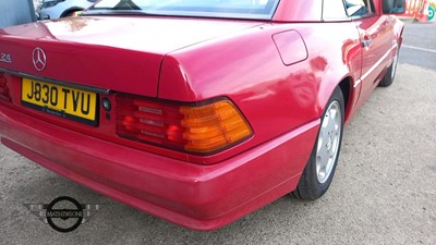 Lot 482 - 1991 MERCEDES 300SL-24 AUTO