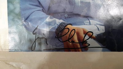 Lot 239 - SIGNED PHOTO BY JIM CLARK