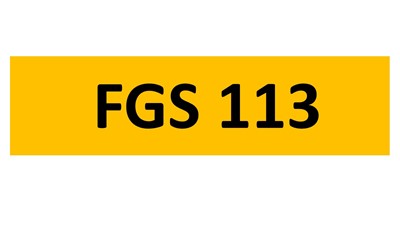 Lot 58-9 - REGISTRATION ON RETENTION - FGS 113