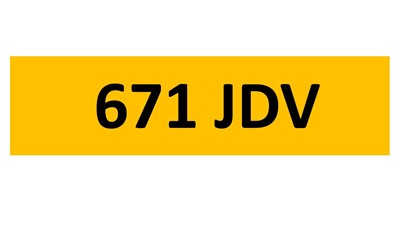 Lot 60-9 - REGISTRATION ON RETENTION - 671 JDV