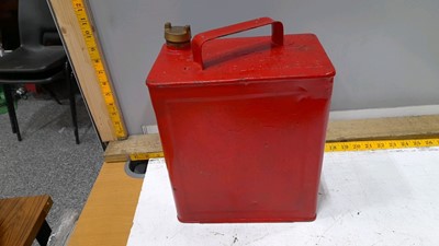 Lot 104 - RED BP PETROL CAN