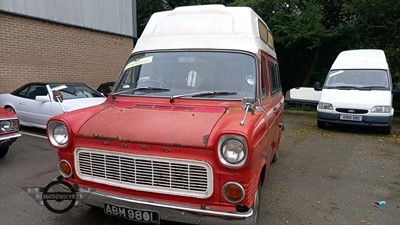 Lot 410 - 1972 FORD TRANSIT MK 1 MOTORCARAVAN