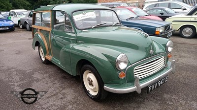 Lot 315 - 1967 MORRIS MINOR TRAVELLER