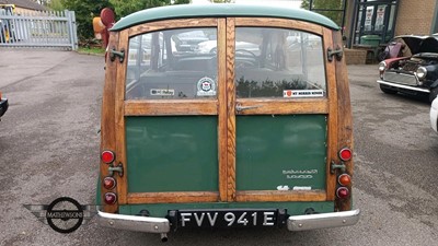 Lot 315 - 1967 MORRIS MINOR TRAVELLER