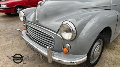 Lot 140 - 1956 MORRIS MINOR