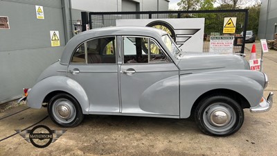 Lot 140 - 1956 MORRIS MINOR