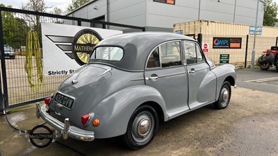 Lot 140 - 1956 MORRIS MINOR