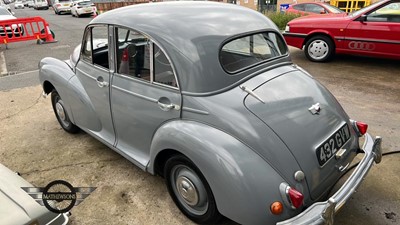 Lot 140 - 1956 MORRIS MINOR