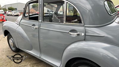 Lot 140 - 1956 MORRIS MINOR