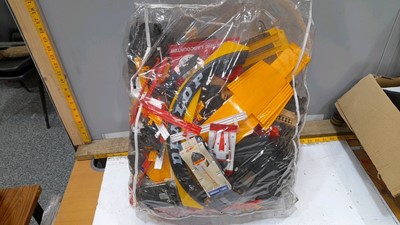 Lot 459 - BAG OF SCALEXTRIC TRACK AND ACCESSORIES