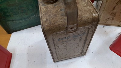 Lot 458 - BOX OF ASSORTED FUEL CANS