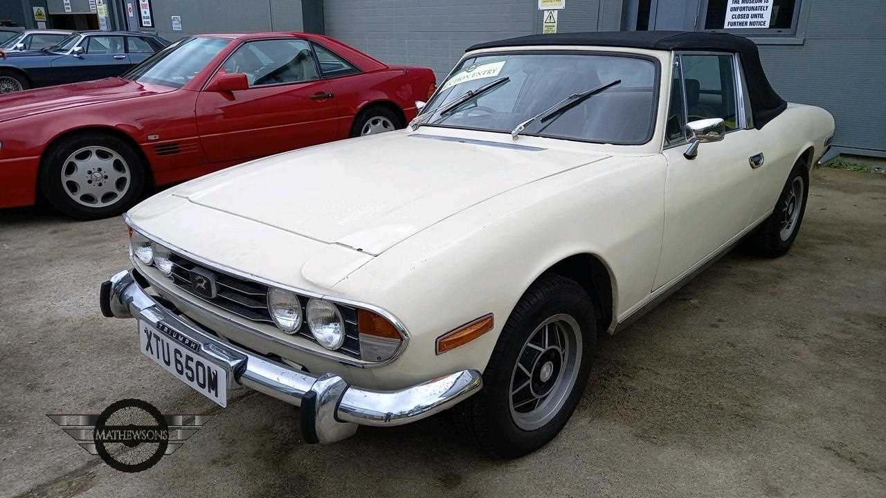 Lot 70 - 1974 TRIUMPH STAG