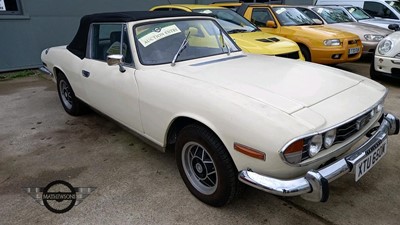 Lot 70 - 1974 TRIUMPH STAG