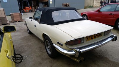 Lot 70 - 1974 TRIUMPH STAG