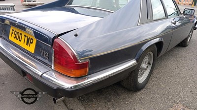 Lot 428 - 1989 JAGUAR XJS HE AUTO