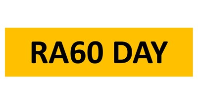 Lot 65-9 - REGISTRATION ON RETENTION - RA60 DAY