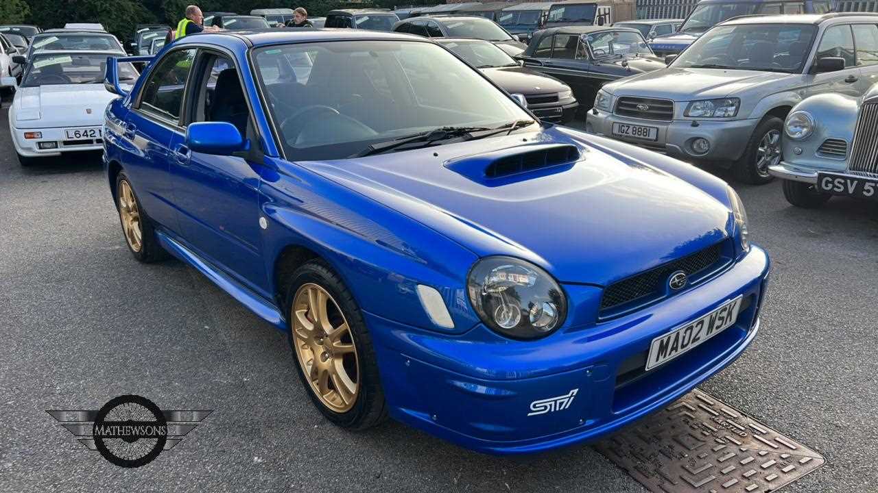 Lot 82 - 2002 SUBARU IMPREZA WRX-STI PRODRIVE