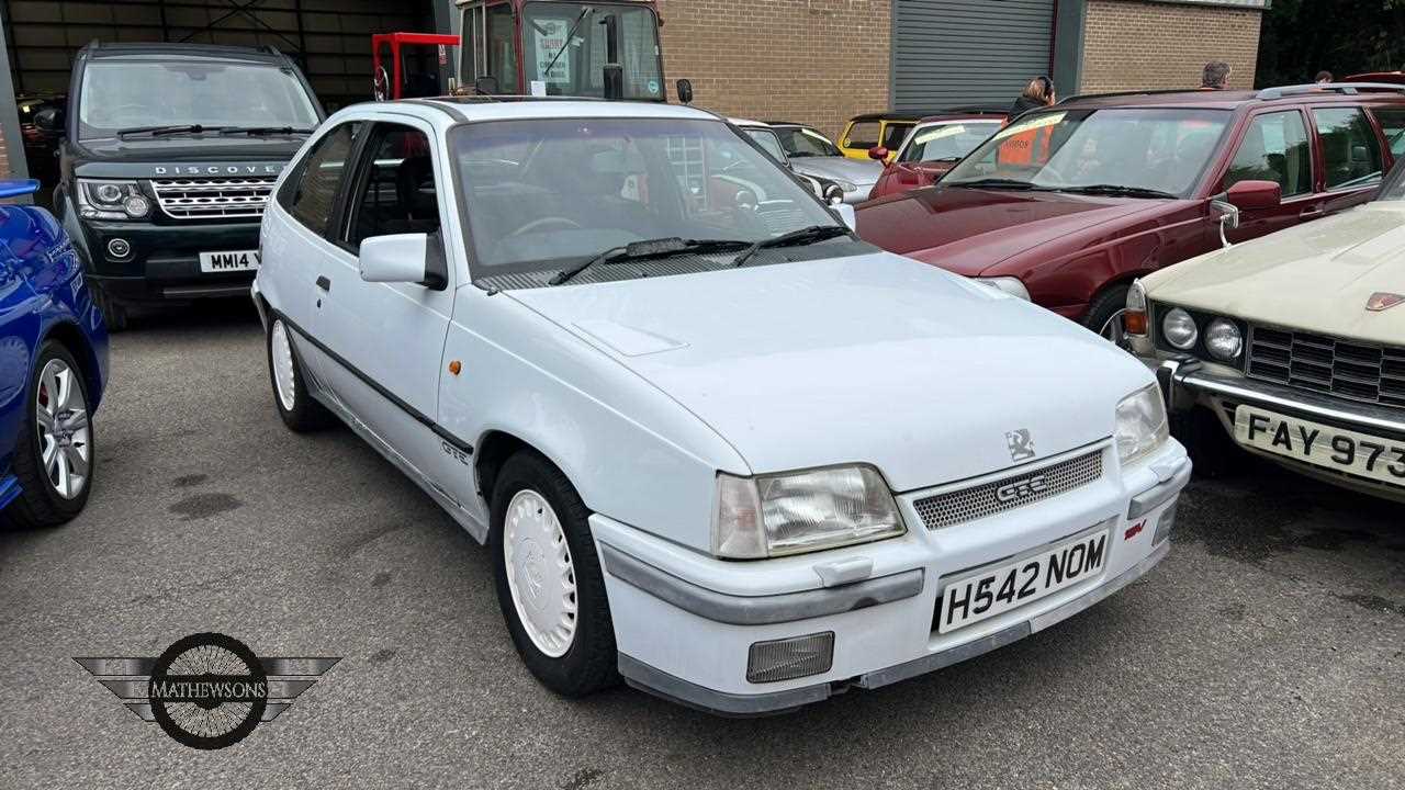 Lot 584 - 1991 VAUXHALL ASTRA GTE 16V