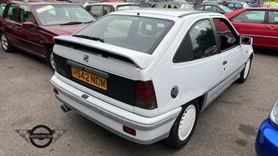 Lot 584 - 1991 VAUXHALL ASTRA GTE 16V