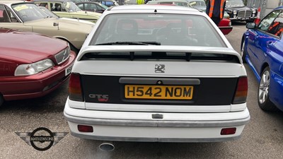 Lot 584 - 1991 VAUXHALL ASTRA GTE 16V