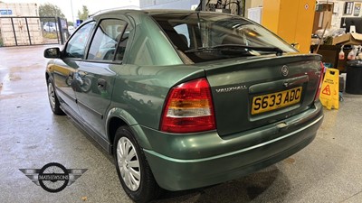 Lot 336 - 1998 VAUXHALL ASTRA CLUB 8V