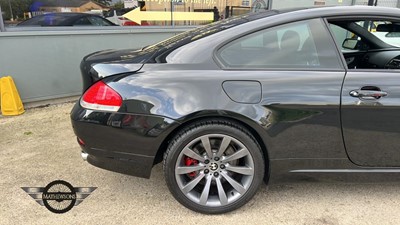 Lot 103 - 2006 BMW 650I SPORT AUTO