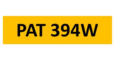 Lot 1-10 - REGISTRATION ON RETENTION - PAT 394W