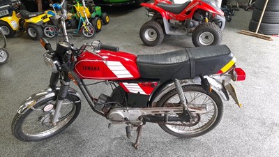 Lot 558 - 1987 YAMAHA 50CC MOTOR BIKE