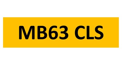 Lot 39-10 - REGISTRATION ON RETENTION - MB63 CLS