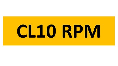 Lot 17-10 - REGISTRATION ON RETENTION - CL10 RPM