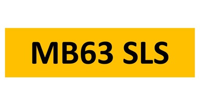 Lot 18-10 - REGISTRATION ON RETENTION - MB63 SLS