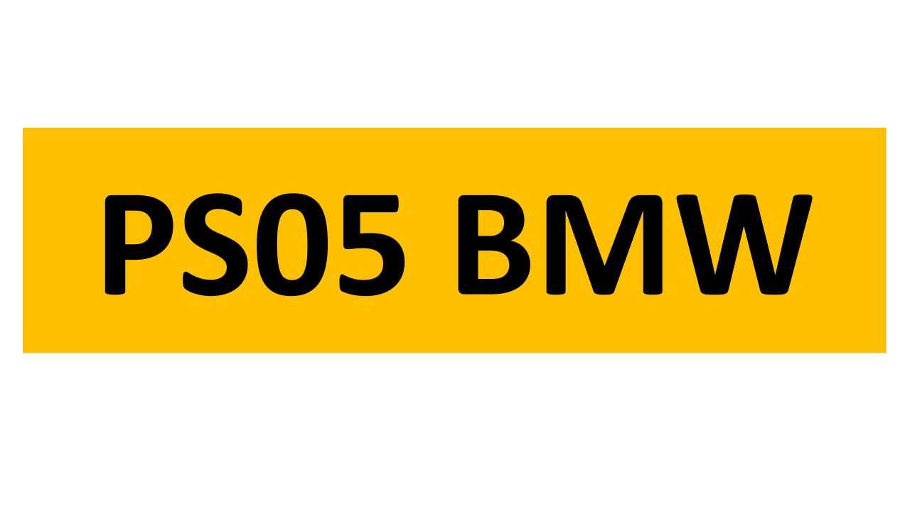 Lot 24 - REGISTRATION ON RETENTION - PS05 BMW