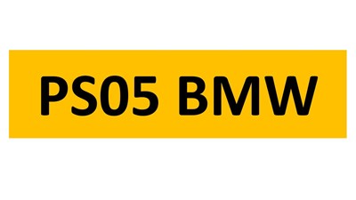 Lot 24-10 - REGISTRATION ON RETENTION - PS05 BMW