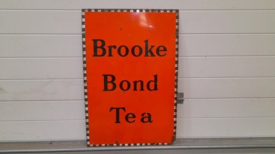 Lot 291 - BROOKE BOND TEA SIGN 30" X 20"