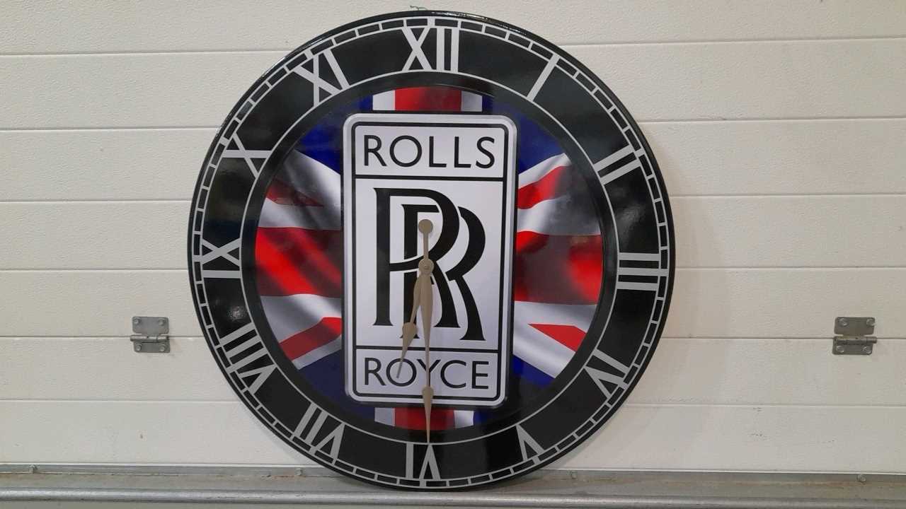 Hand Made Rolls offers Royce Clock