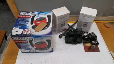 Lot 461 - CLARKE CAR POLISHER AND ASSORTED PARTS