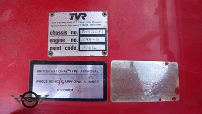 Lot 390 - 1983 TVR TASMIN